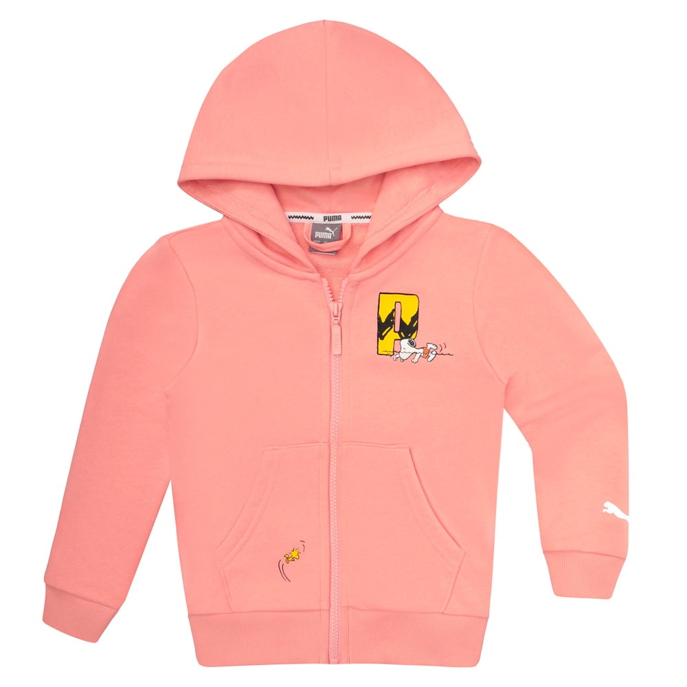 фото Детская толстовка puma x peanuts full-zip kids' hoodie