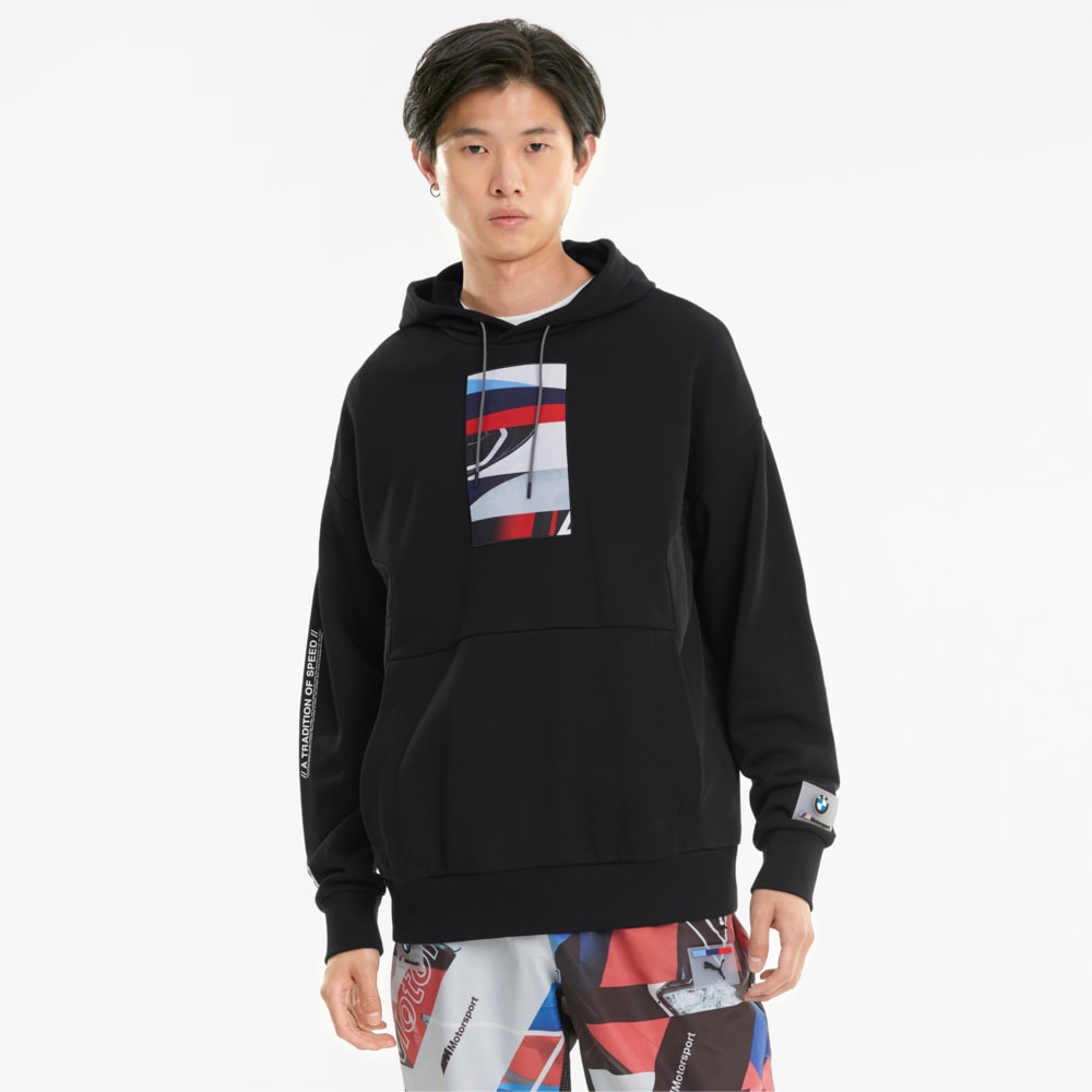 Зображення Puma Толстовка BMW M Motorsport Street Men's Hoodie #1: Puma Black