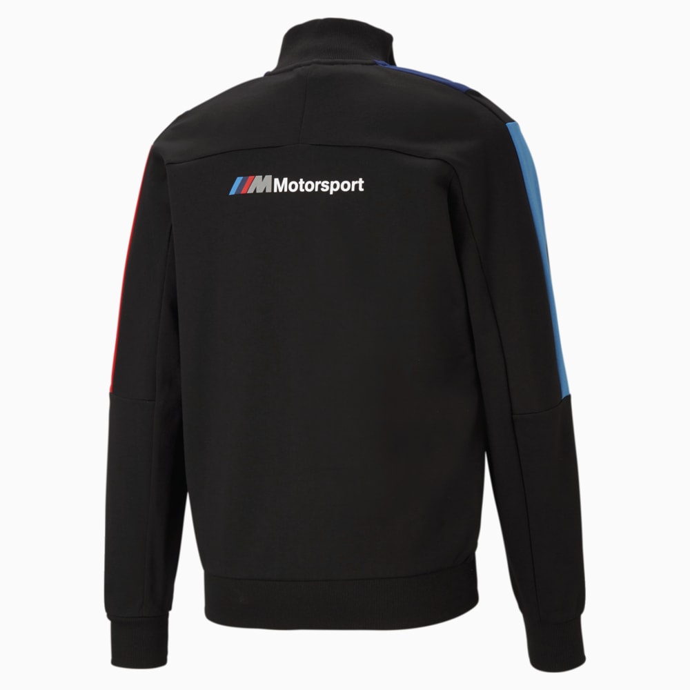 Зображення Puma Олімпійка BMW M Motorsport T7 Men's Sweat Jacket #2: Puma Black