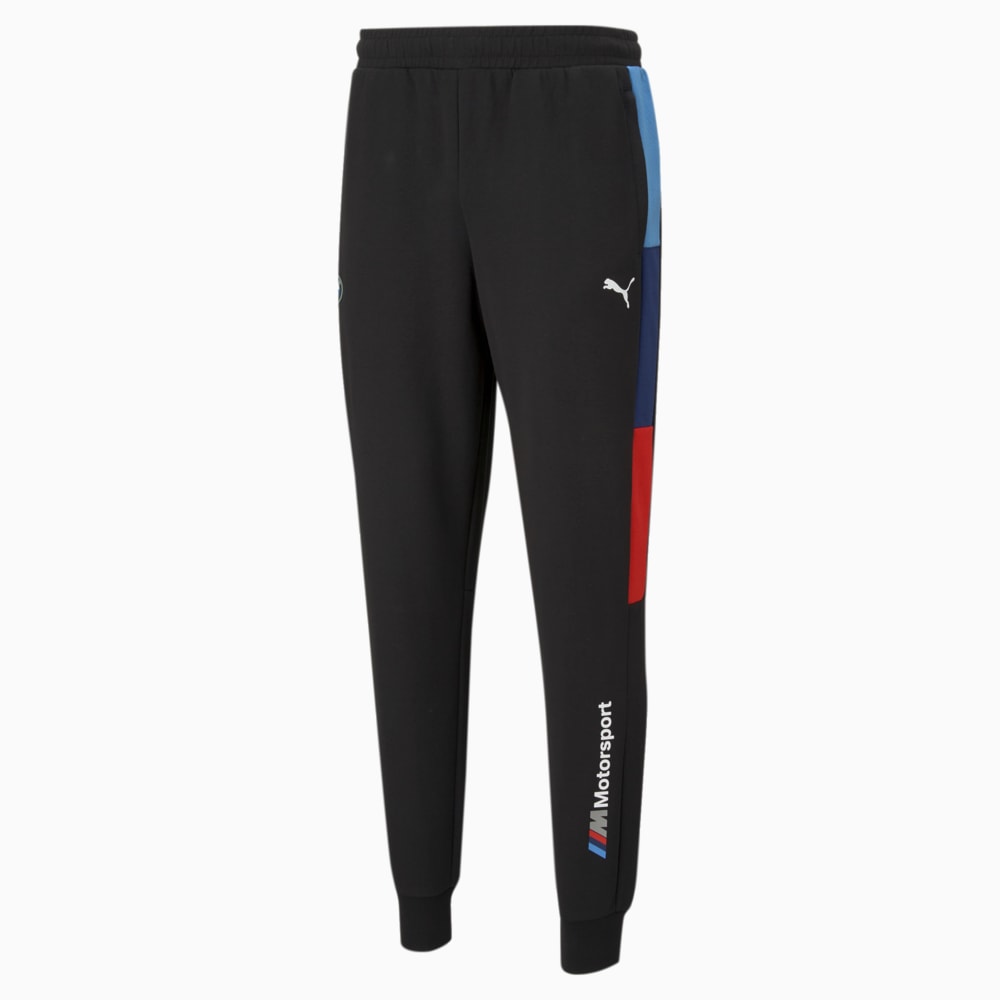 Зображення Puma Штани BMW M Motorsport T7 Men's Sweatpants #1: Puma Black