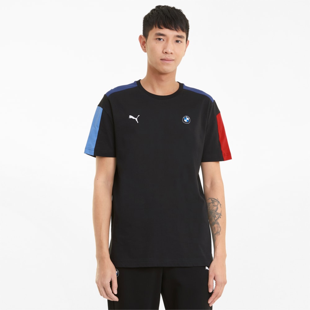 Зображення Puma Футболка BMW M Motorsport T7 Men's Tee #1: Puma Black