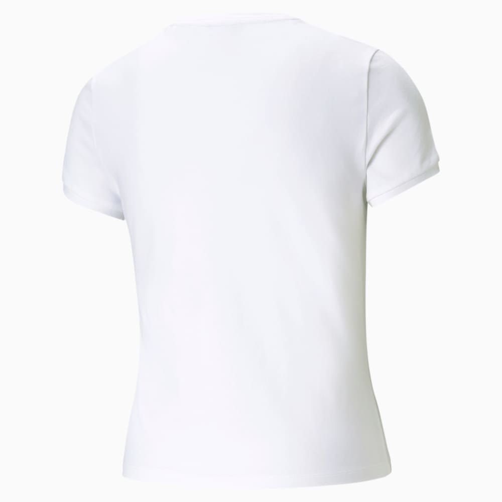 

PUMA - female - Футболка Classics Fitted Women's Tee – Puma White –, Белый