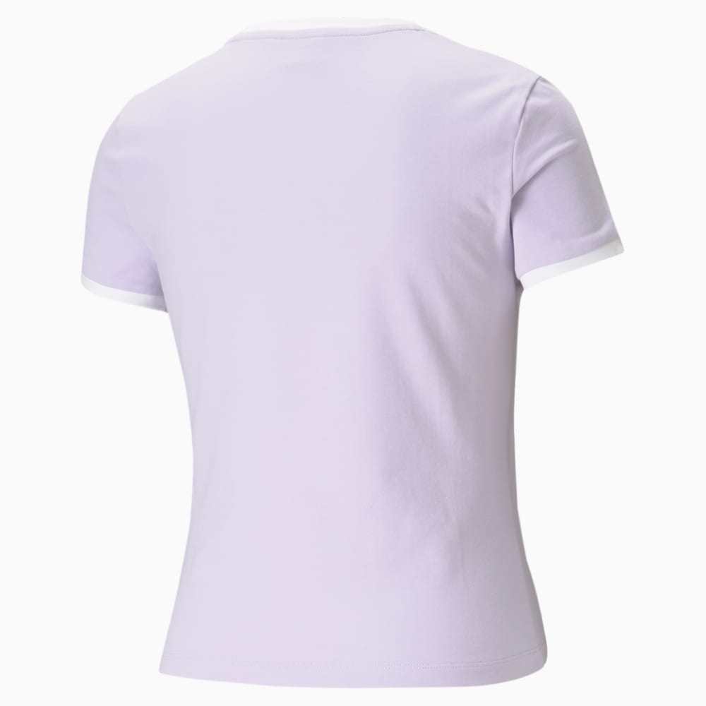 

PUMA - female - Футболка Classics Fitted Women's Tee – Light Lavender –, Фиолетовый