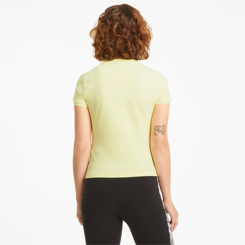 

PUMA - female - Футболка Classics Fitted Women' Tee – Yellow Pear –, Желтый