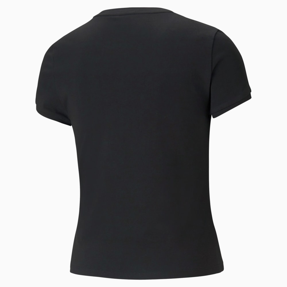 Зображення Puma Футболка Classics Fitted Women's Tee #2: Puma Black