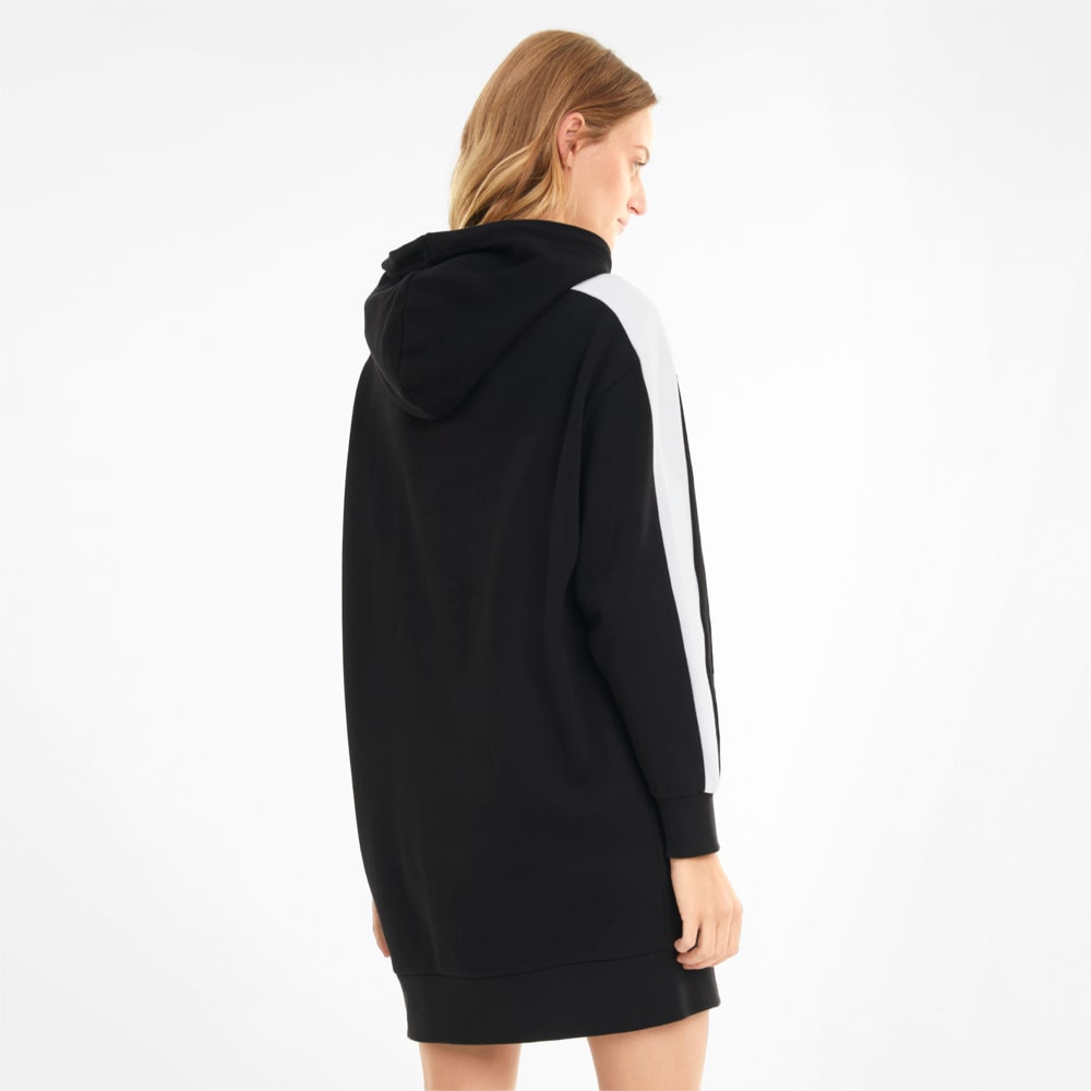 Изображение Puma Платье Iconic Hooded Women's Dress #2: Puma Black