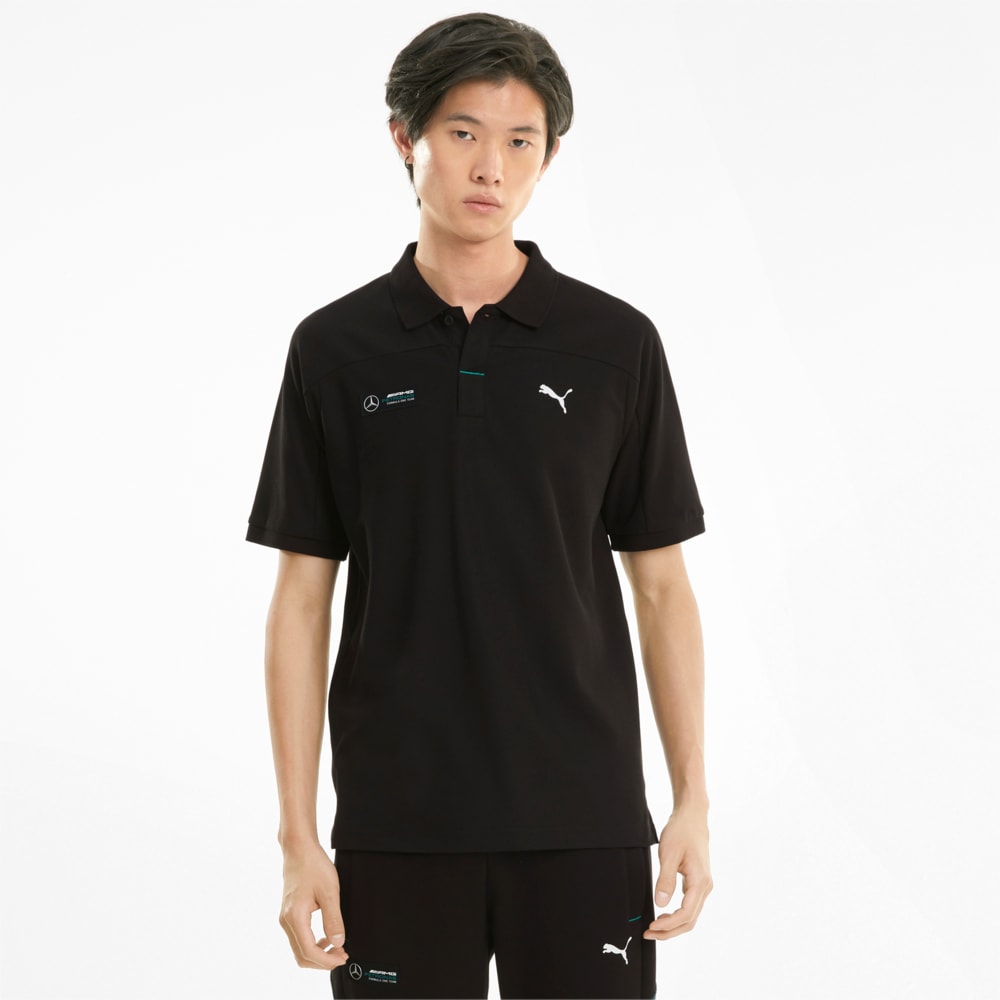 Зображення Puma Поло Mercedes F1 Men's Polo Shirt #1: Puma Black