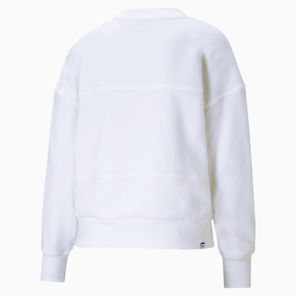 Зображення Puma Толстовка Downtown Crew Neck Women's Sweatshirt #2: Puma White