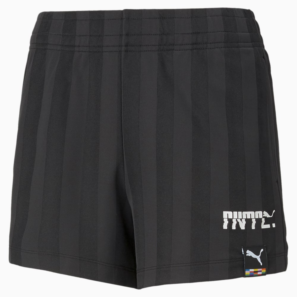 Изображение Puma Шорты PUMA International Polyester Jersey Women's Shorts #1: Puma Black