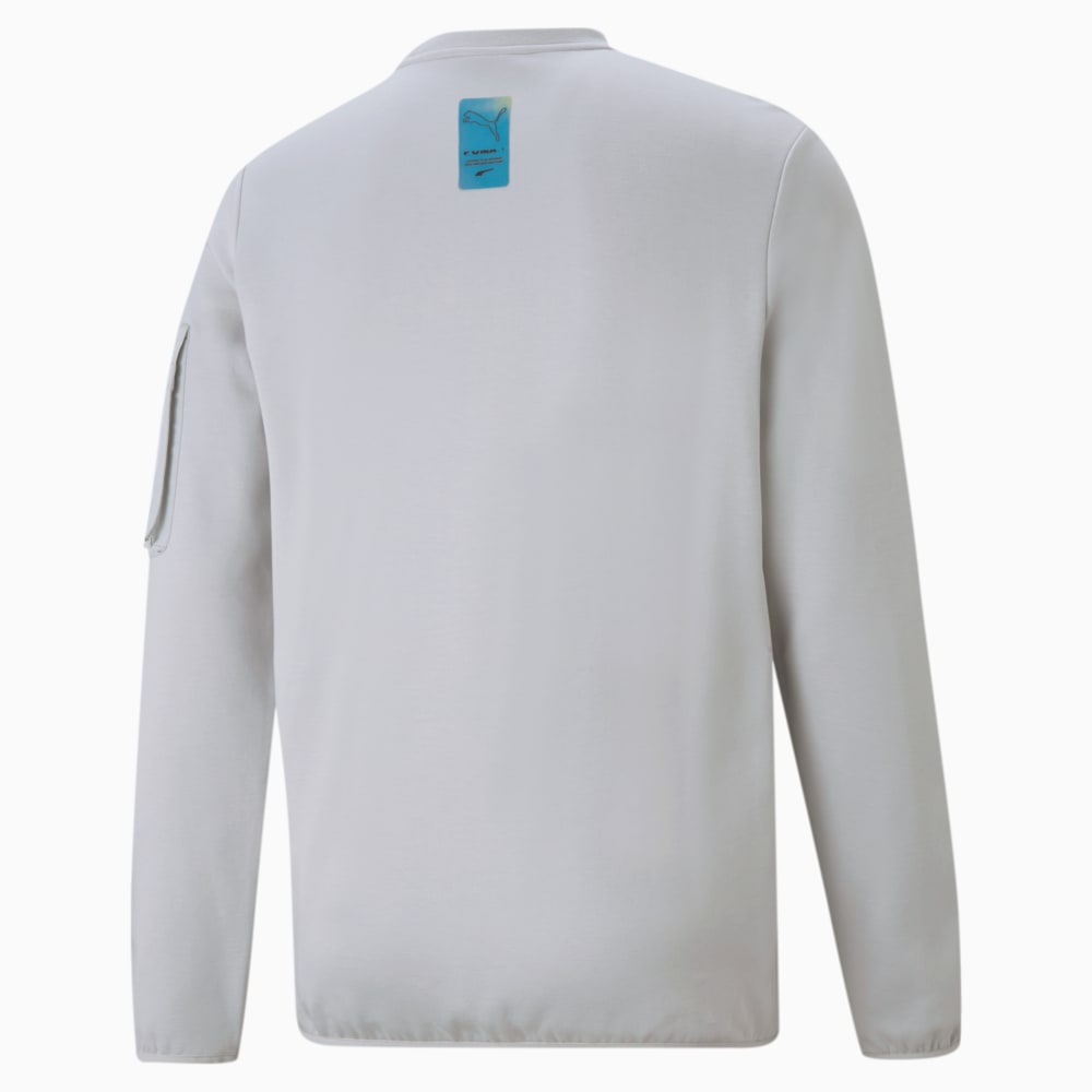 

PUMA - male - Толстовка Avenir Double-Knit Crew Neck Men's Sweater – Gray Violet –, Серый