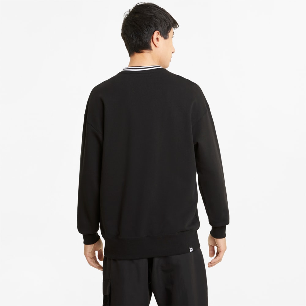 Зображення Puma Толстовка Downtown Crew Neck Men's Sweatshirt #2: Puma Black