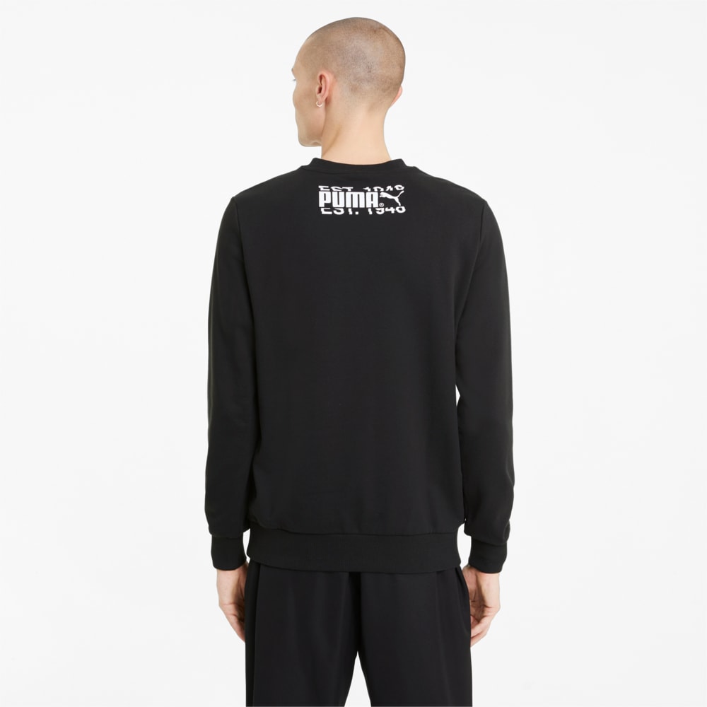 

PUMA - male - Толстовка PUMA International Graphic Crew Neck Men' Sweater – Puma Black –, Черный