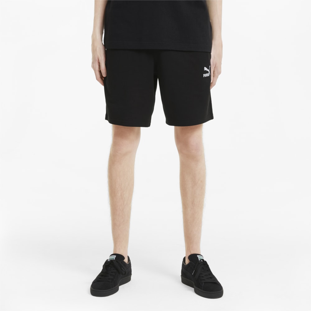 Imagen PUMA Shorts deportivos con logotipo para hombre Classics #1