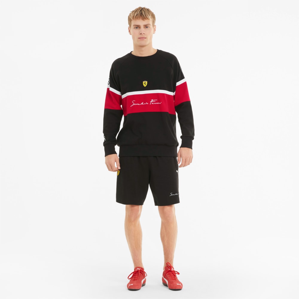 фото Толстовка scuderia ferrari xtg crew neck men's sweater puma