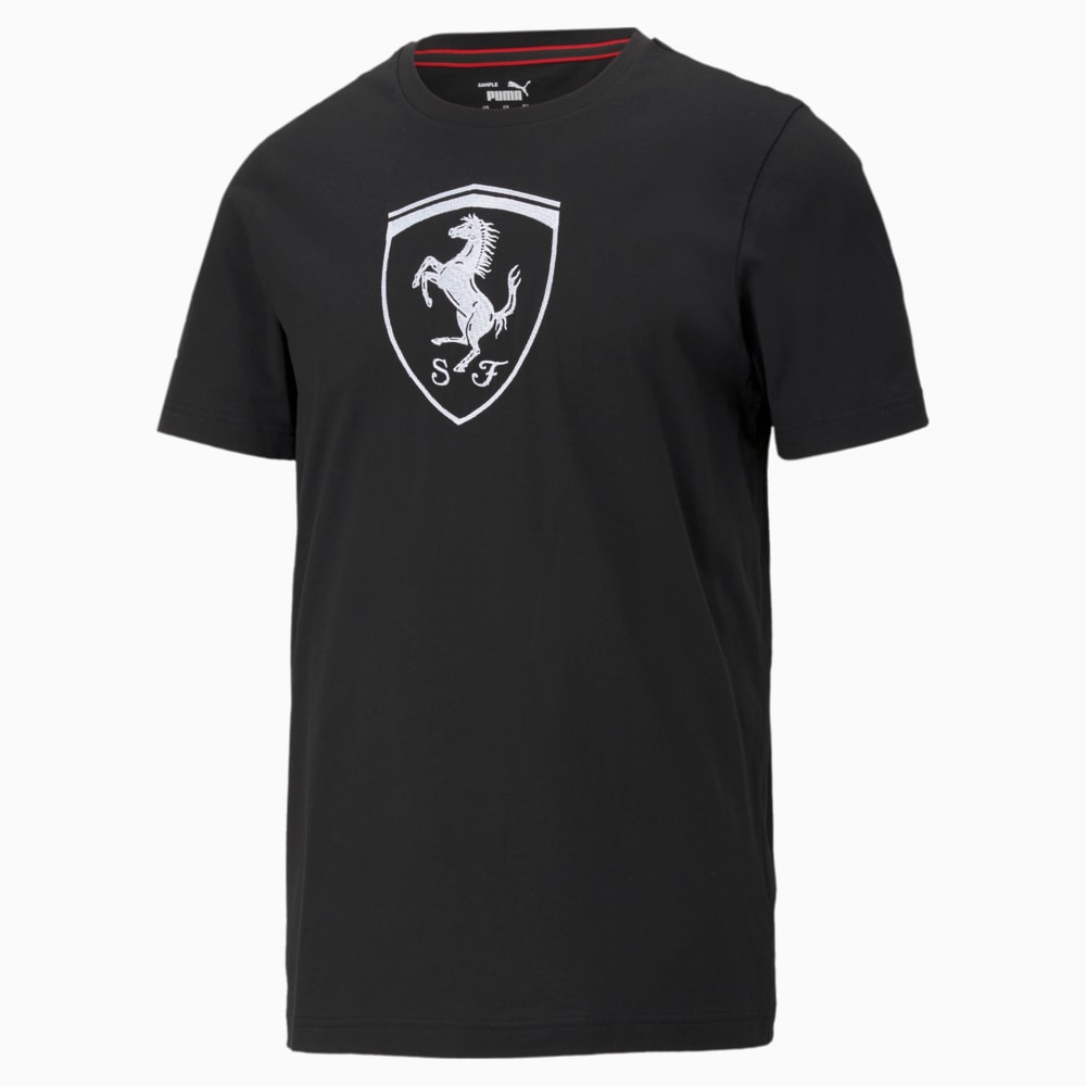 Зображення Puma Футболка Scuderia Ferrari Race Big Shield Men’s Tee #1: Puma Black