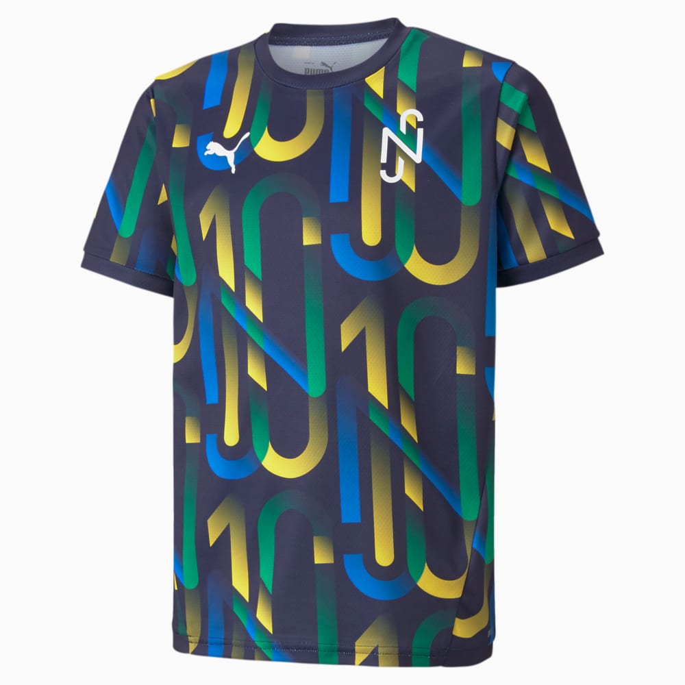 Изображение Puma Детская футболка Neymar Jr Future Printed Youth Football Jersey #1