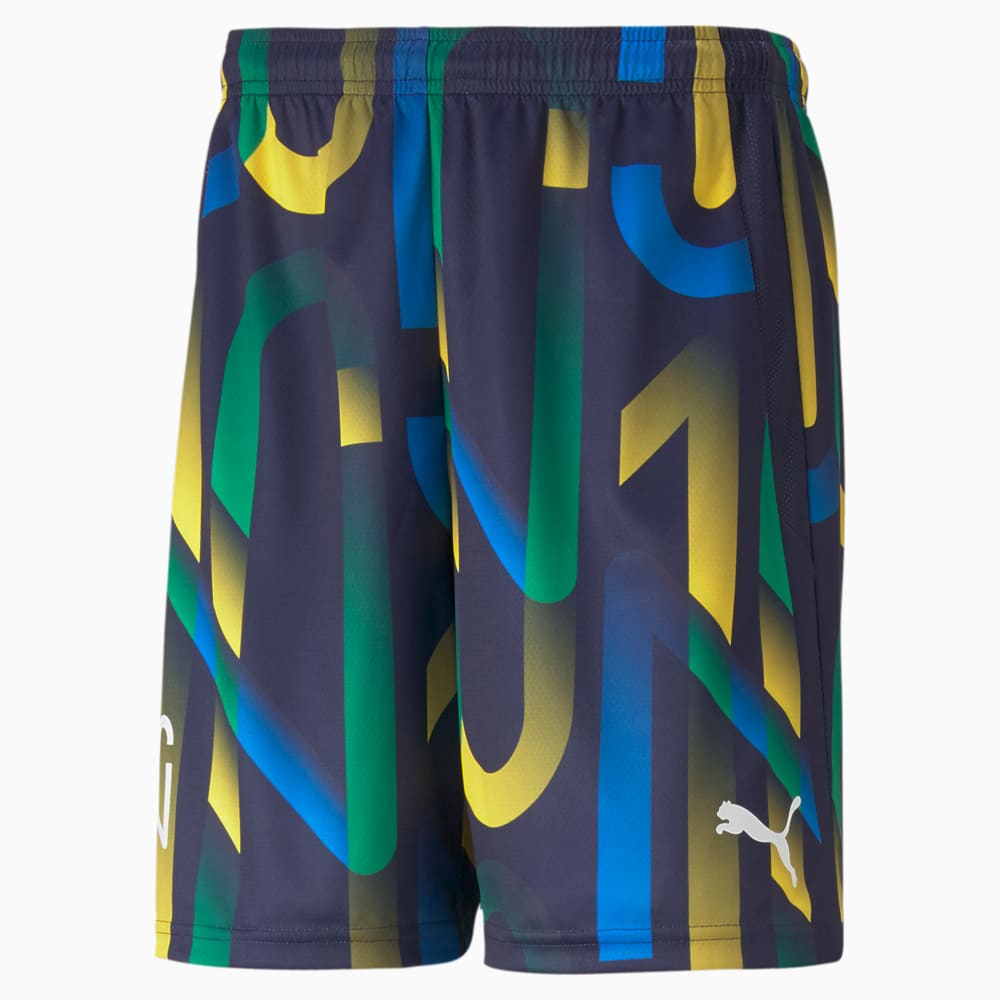 Зображення Puma Шорти Neymar Jr Future Printed Men's Football Shorts #1: Peacoat-Dandelion