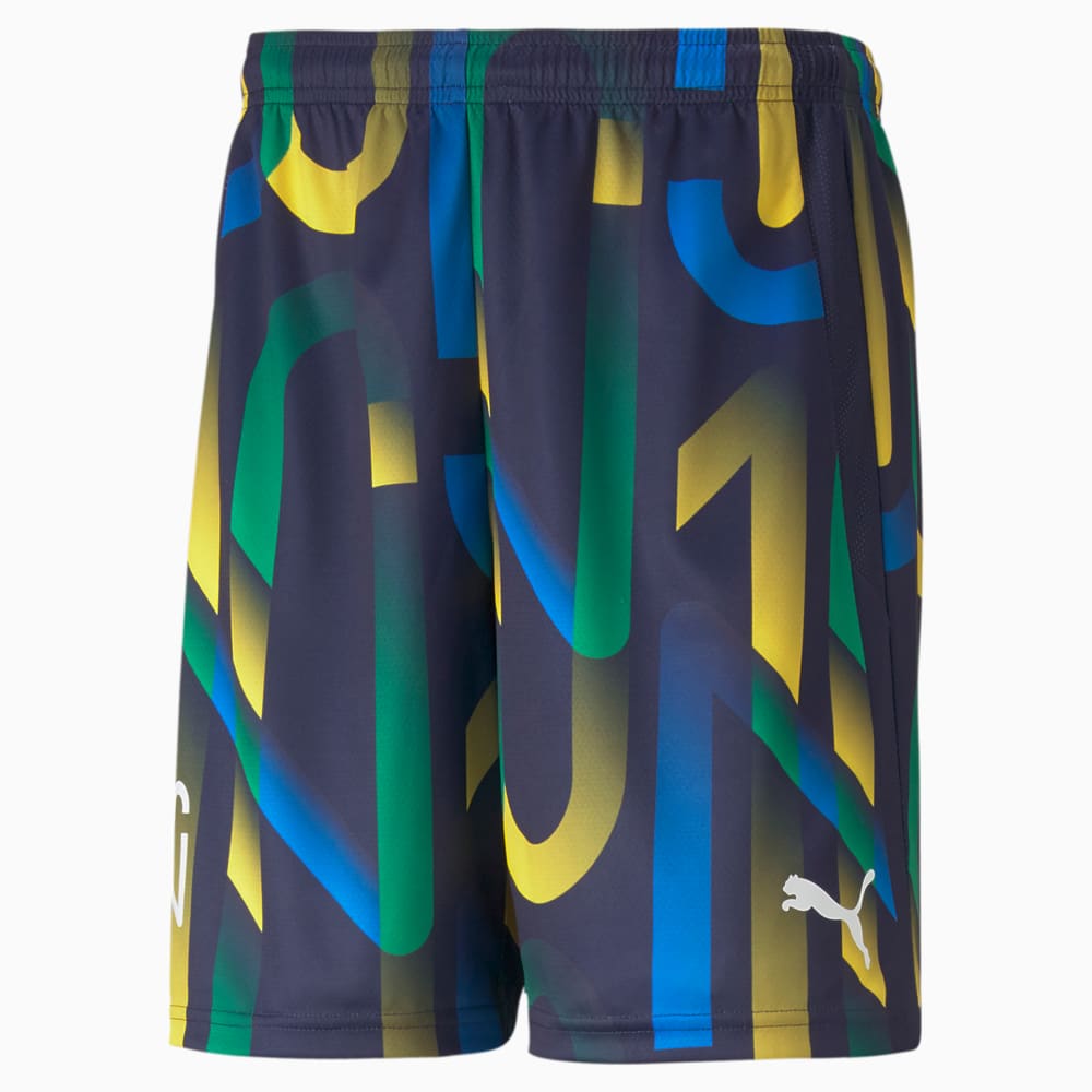 Изображение Puma Шорты Neymar Jr Future Printed Men's Football Shorts #1: Peacoat-Dandelion