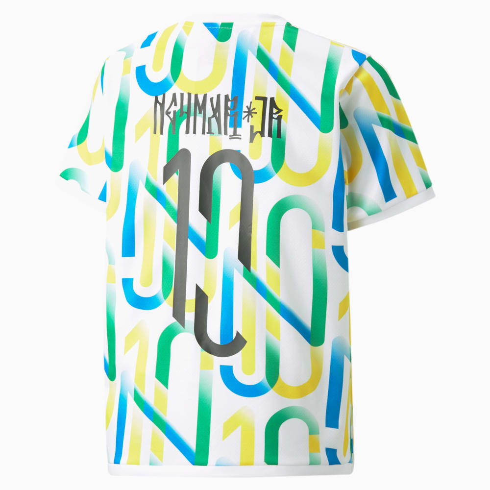 Зображення Puma Футболка Neymar Jr Graphic Youth Jersey #2: Puma White