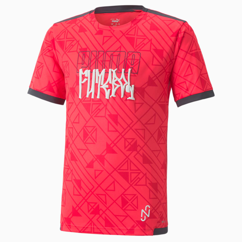 Изображение Puma Детская футболка Neymar Jr Youth Futebol Jersey #1: Sunblaze-Ebony