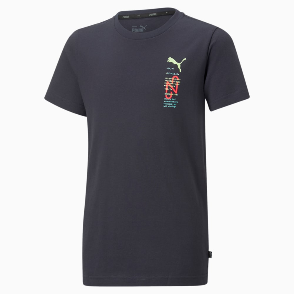 Зображення Puma Дитяча футболка Neymar Jr 24/7 Graphic Football Tee Youth #1: Parisian Night