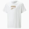 Зображення Puma Дитяча футболка Downtown Logo Tee Youth #3: Puma White