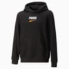 Изображение Puma Детская толстовка Downtown Hoodie Youth #5: Puma Black