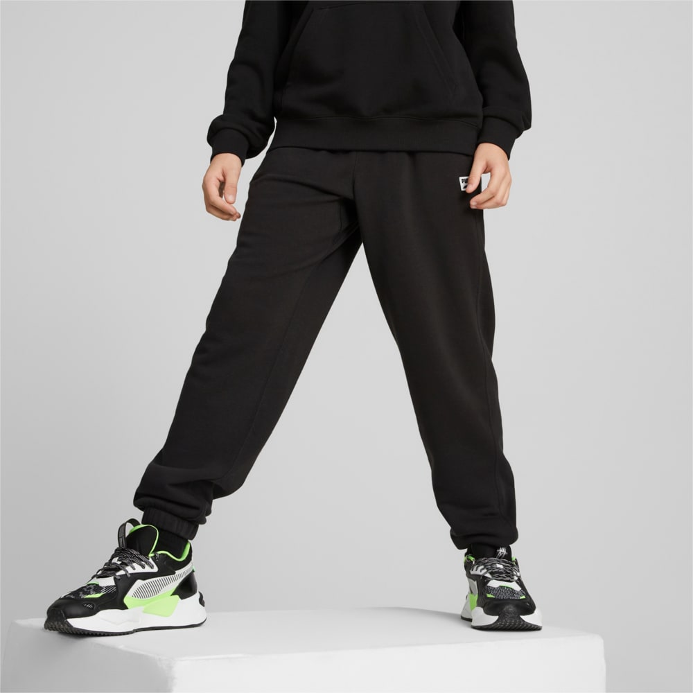 Зображення Puma Дитячі спортивні штани Downtown Sweatpants Youth #1: Puma Black