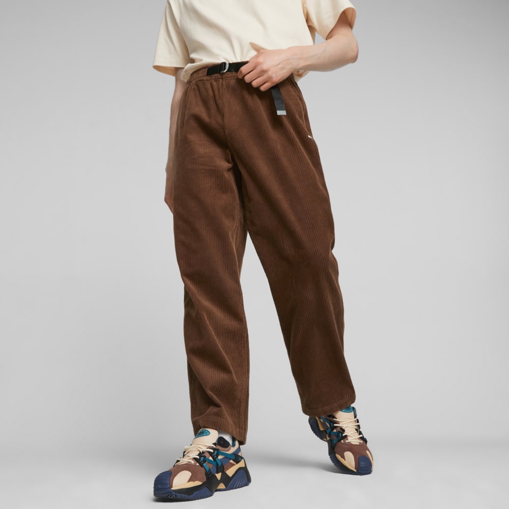 Зображення Puma Штани MMQ Corduroy Pants #2: Chestnut Brown