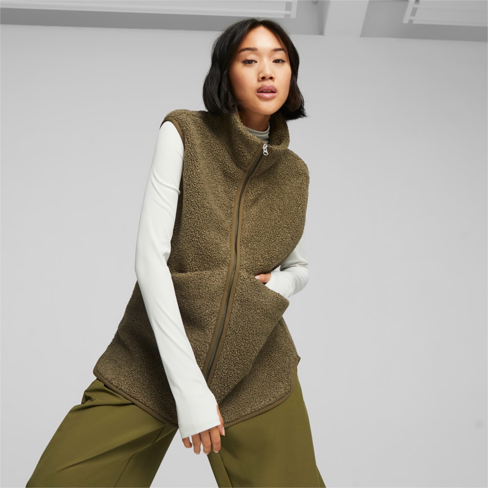 Imagen PUMA Polera sin mangas polar YONA para mujer #1