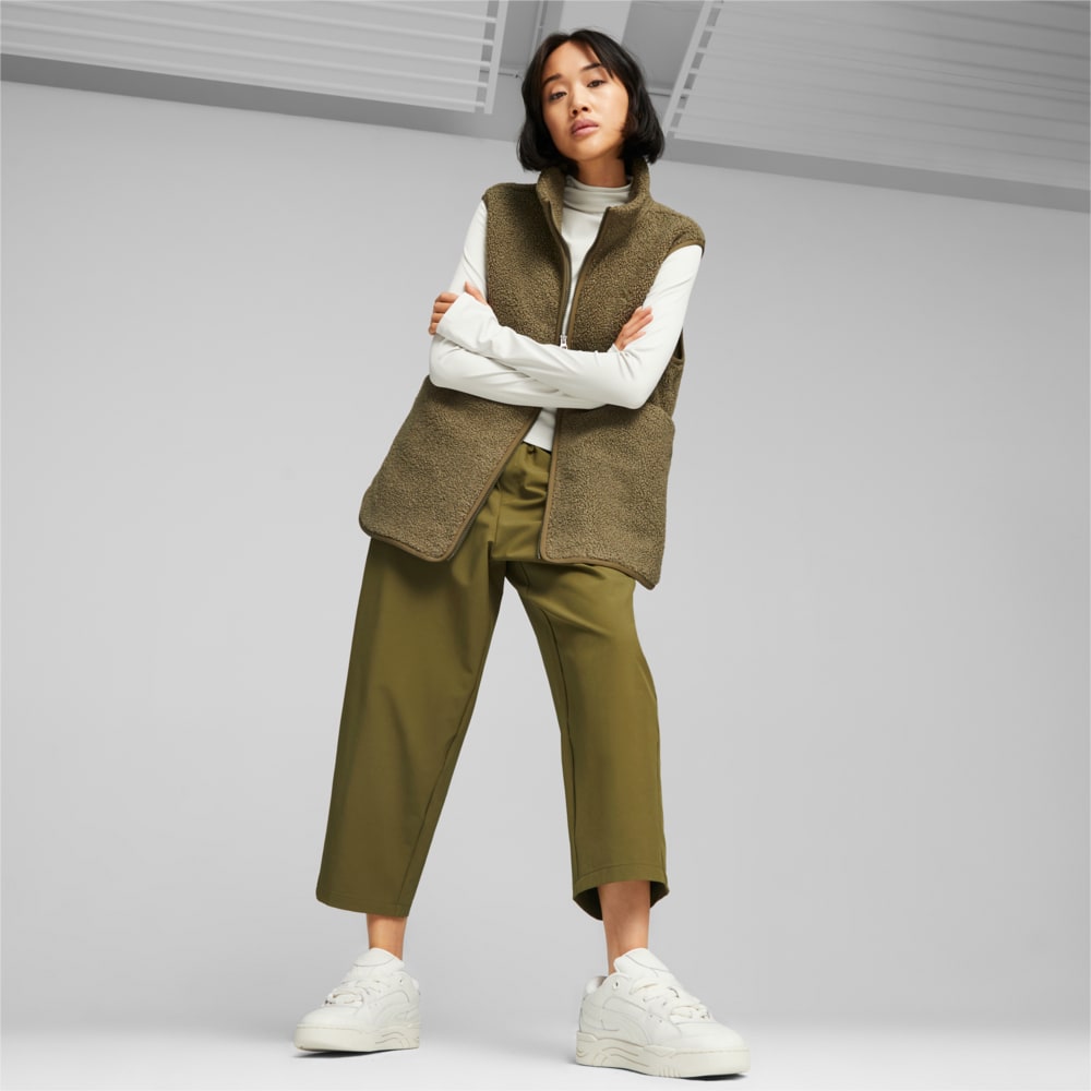 Изображение Puma Жилет YONA Women’s Fleece Vest #2: Olive Drab