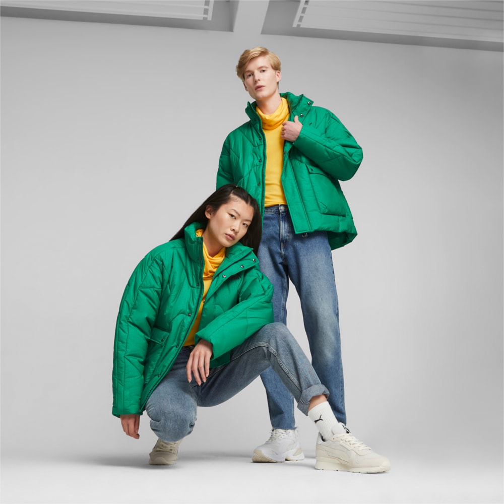 Зображення Puma Куртка LUXE SPORT T7 Bomber Jacket #1: Archive Green