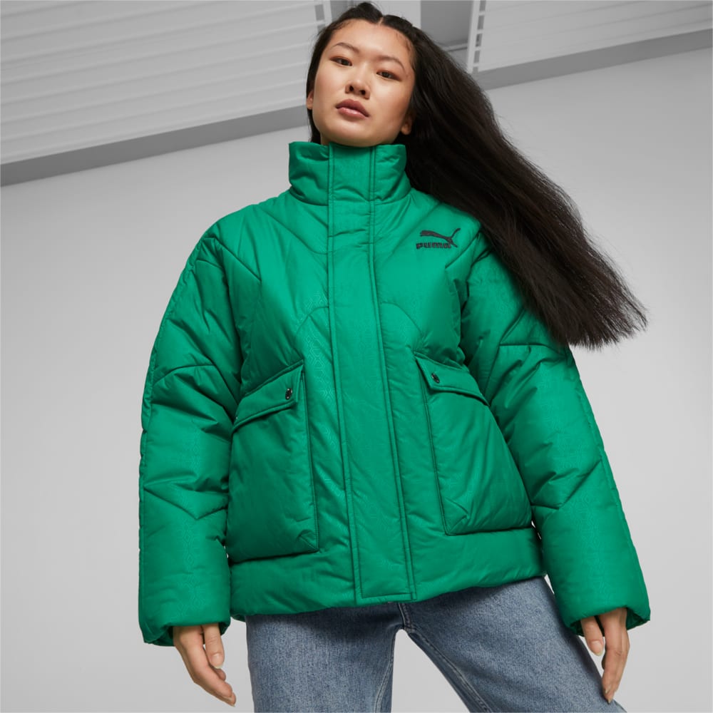 Зображення Puma Куртка LUXE SPORT T7 Bomber Jacket #2: Archive Green