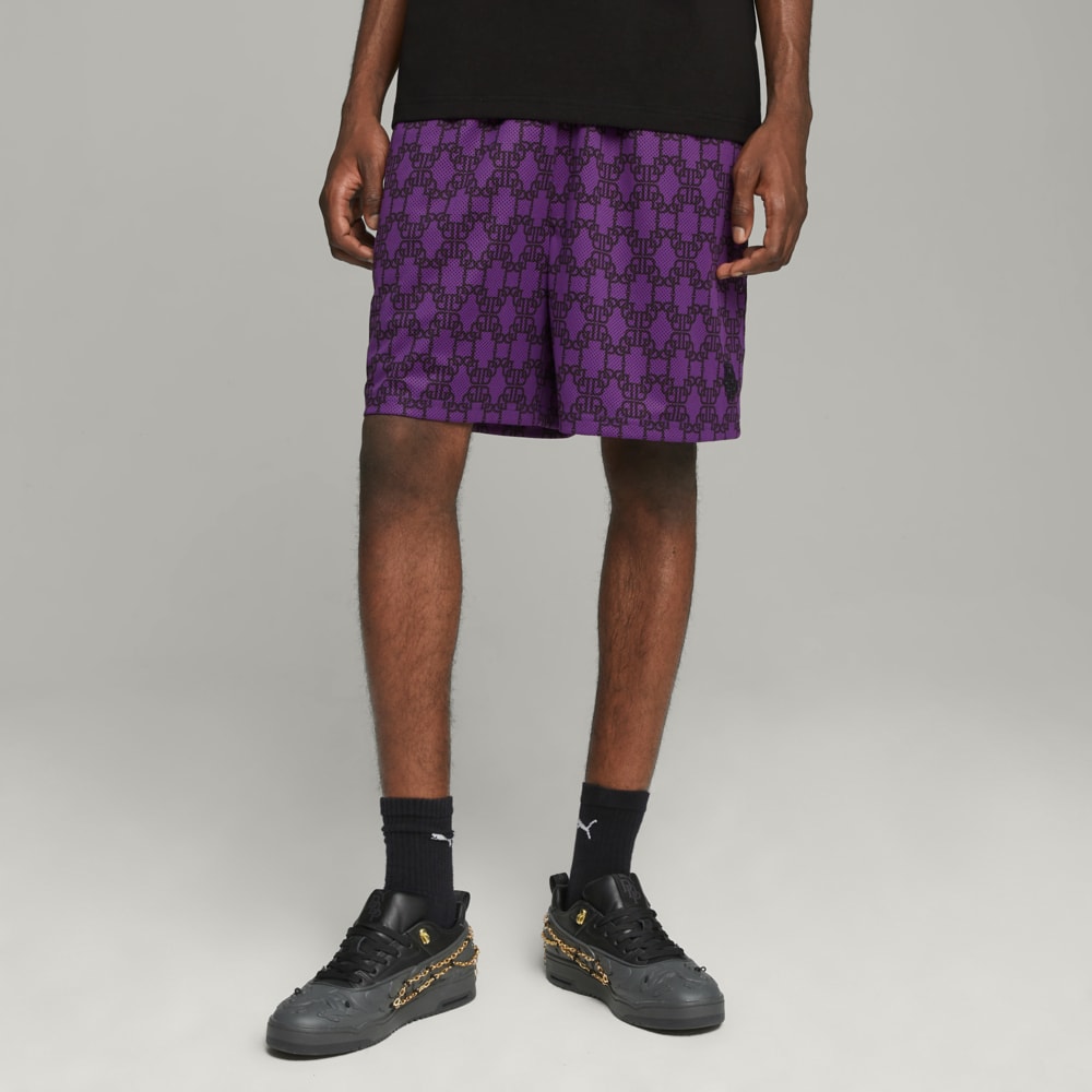 Puma shop shorts purple