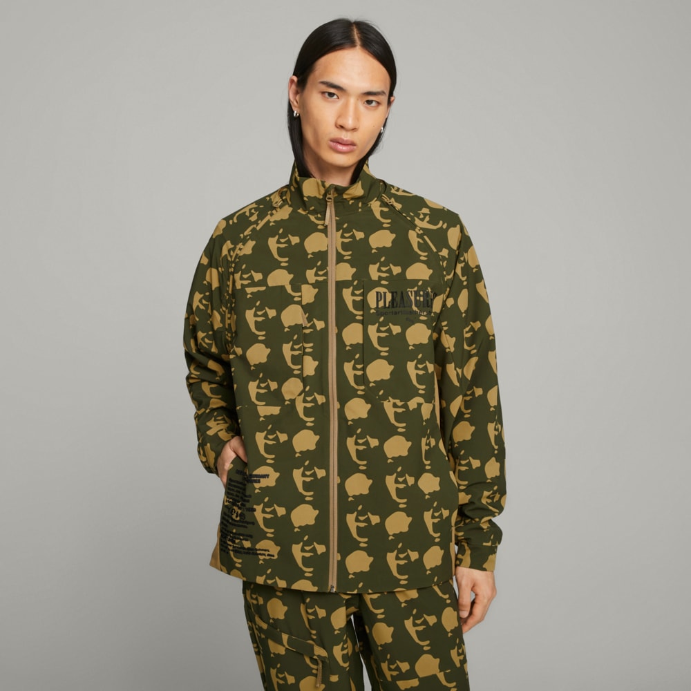 Jaqueta puma camuflada outlet