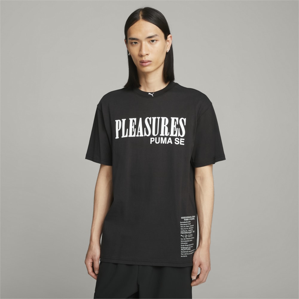 Изображение Puma Футболка PUMA x PLEASURES Men’s Tee #1: Puma Black