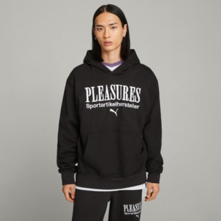 Görüntü Puma PUMA x PLEASURES Erkek Kapüşonlu Sweatshirt