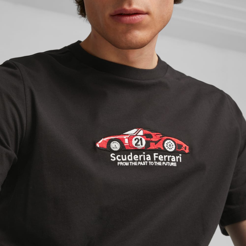 Puma ferrari t shirt black sale