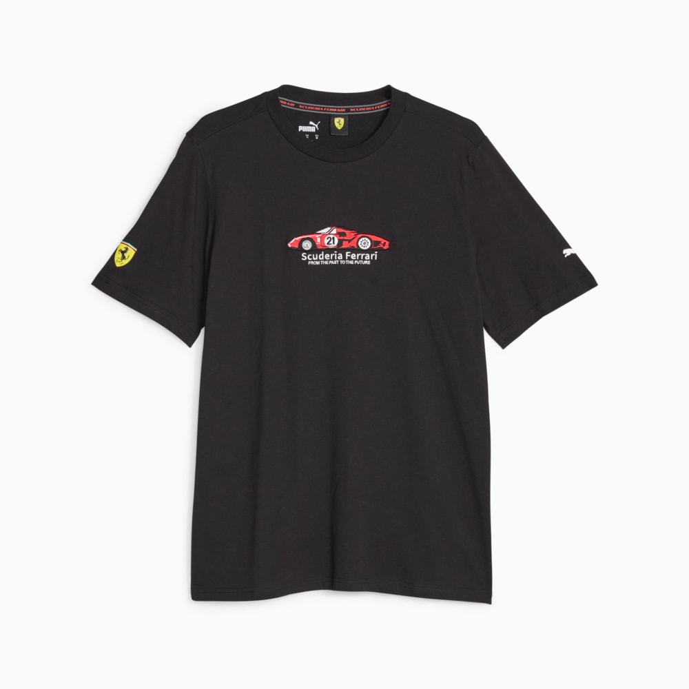 Puma ferrari t shirt top black