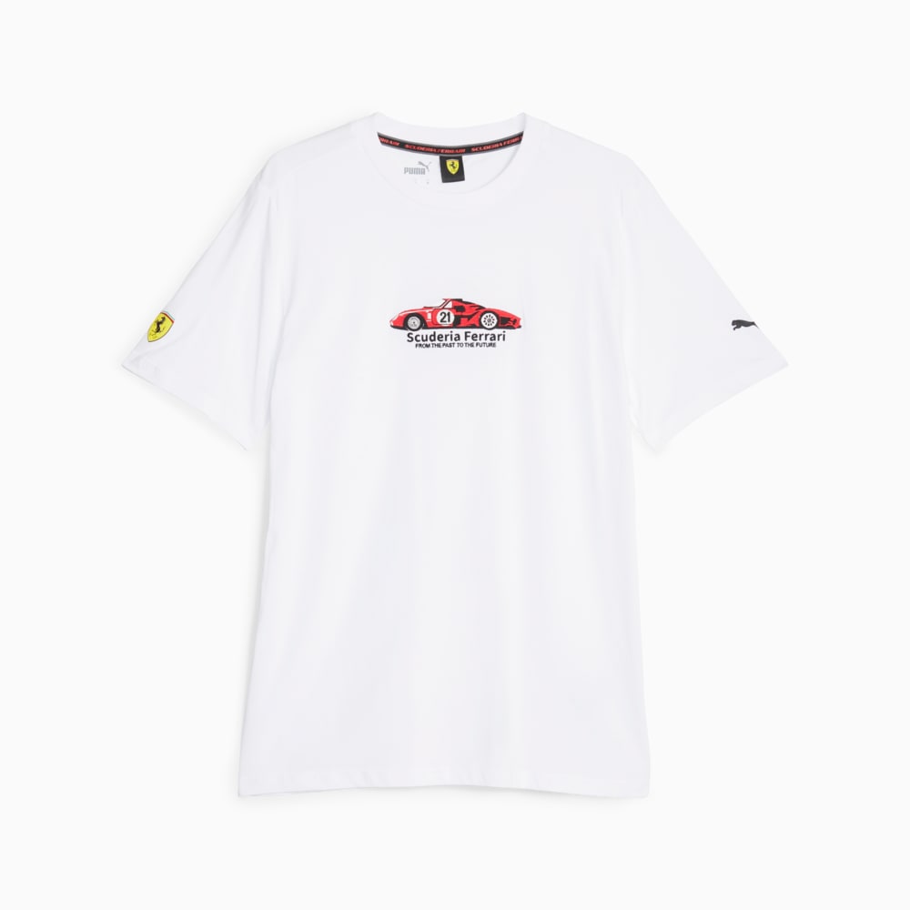 Футболка Scuderia Ferrari Race Men’‎s Motorsport Tee | Колір: Білий ...