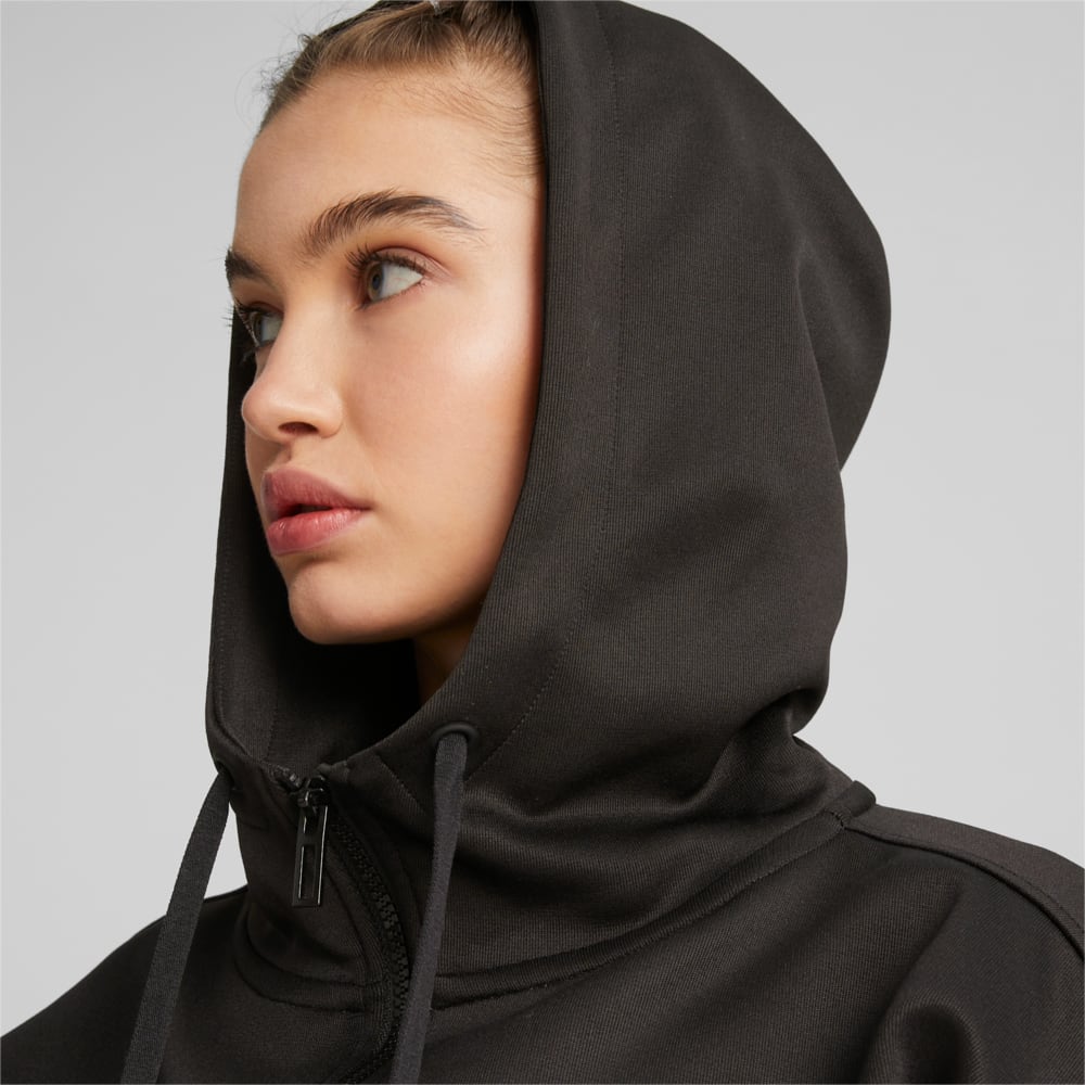 Зображення Puma Куртка Scuderia Ferrari Style Women’‎s Hooded Sweat Jacket #2: Puma Black