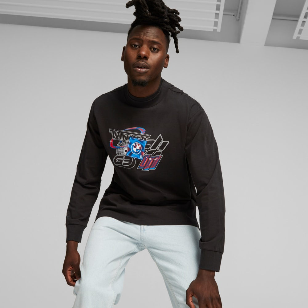 Image Puma BMW M Motorsport Statement Long Sleeve Tee #1