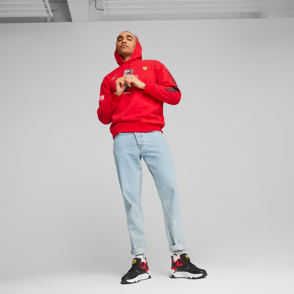 Image Puma Scuderia Ferrari Race Garage Crew Men's Hoodie #2