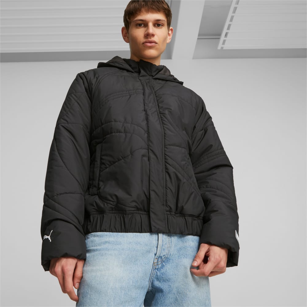 Зображення Puma Куртка Mercedes-AMG PETRONAS Men’s Padded Jacket #1: Puma Black