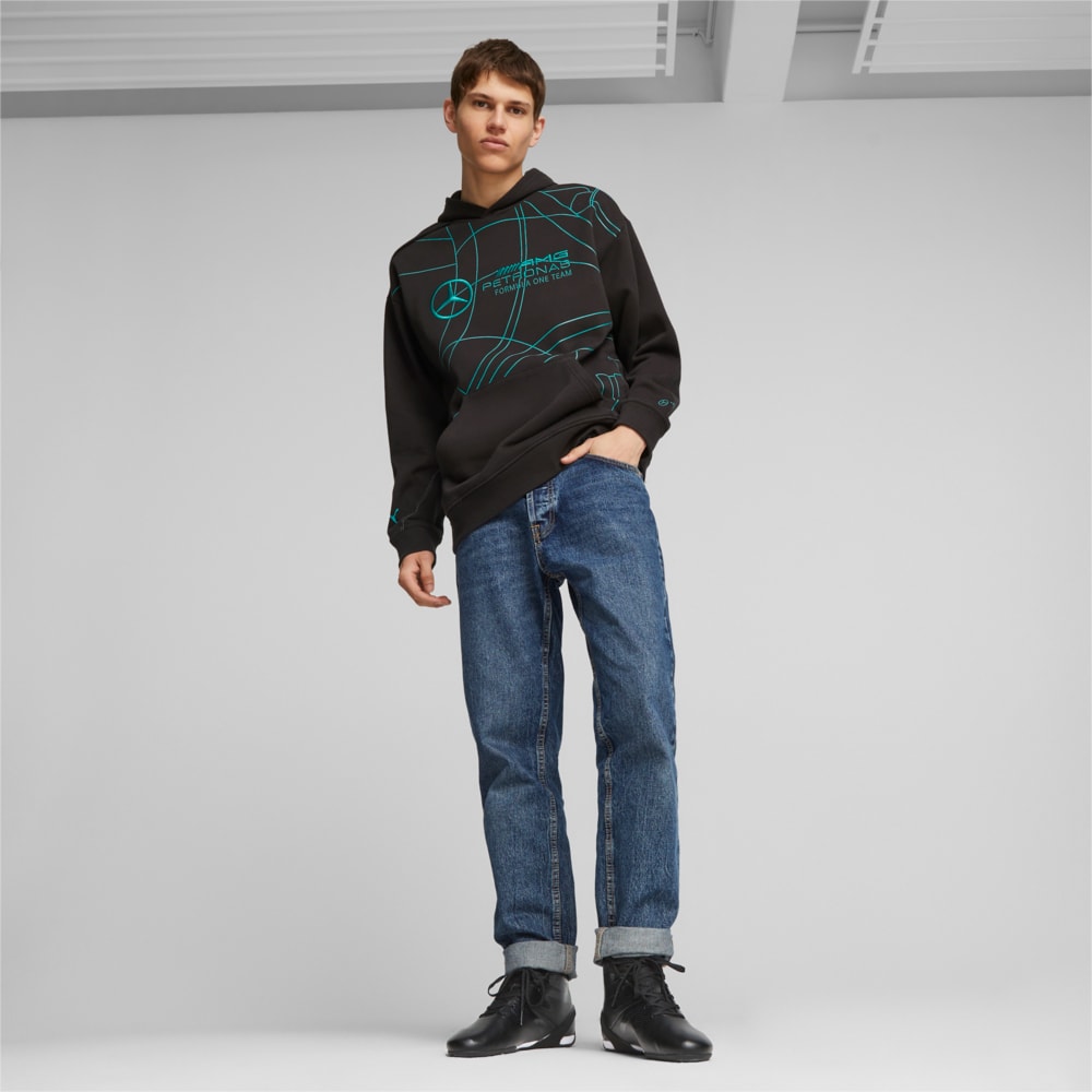Image Puma Mercedes-AMG PETRONAS Statement Men's Motorsport Sweatshirt #2
