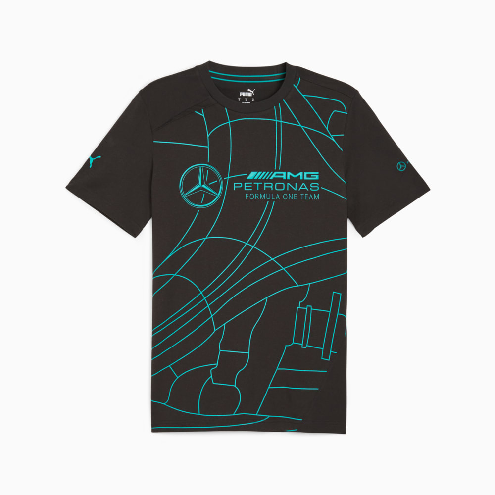 Mercedes AMG PETRONAS Statement Men s Motorsport Tee 10 Black Puma Black Puma 621129 01