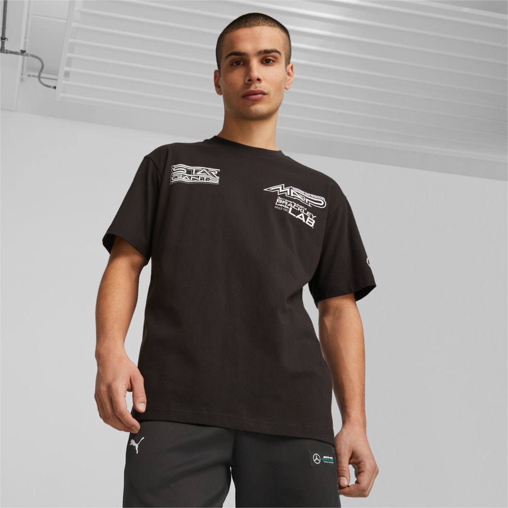 Зображення Puma Футболка Mercedes-AMG Petronas Motorsport Garage Crew Men’s Tee #1: Puma Black