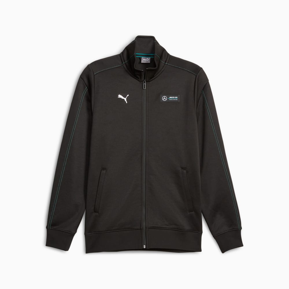 Mercedes-AMG PETRONAS Men's MT7 Motorsport Track Jacket | Black | Puma ...