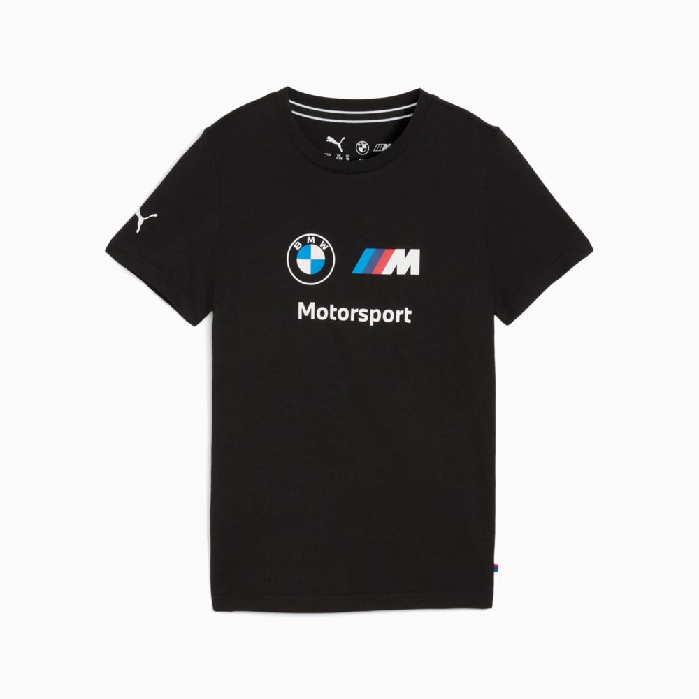 BMW M Motorsport Essentials Logo Tee 10 Black Puma Black Puma 621264 01
