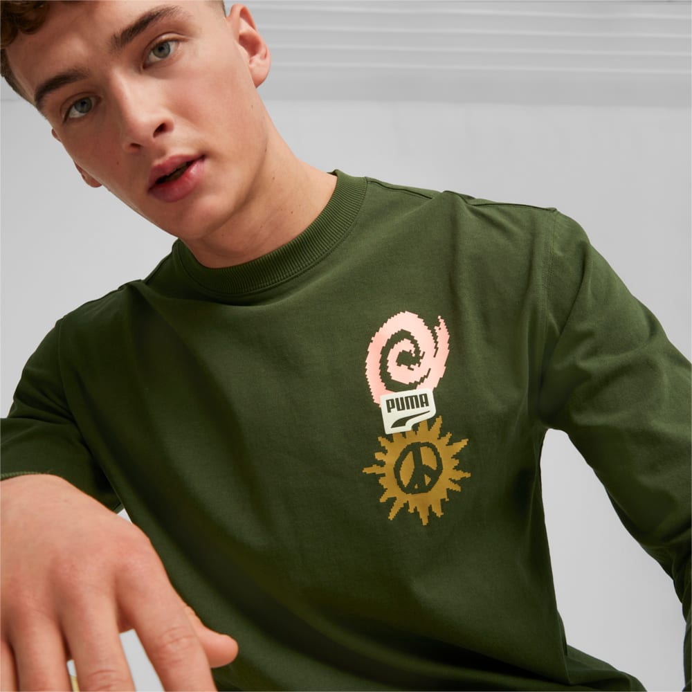 Image PUMA Camiseta Manga Longa DOWNTOWN Masculina #4